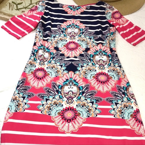 Eliza J Kaleidoscope Print Dress - Picture 5 of 15